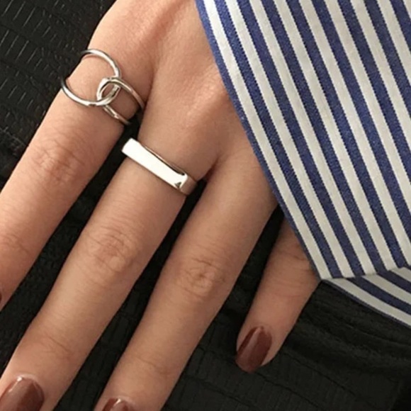 đť…şNEW 925 Sterling Silver Open Adjustable Ring - Picture 7 of 10